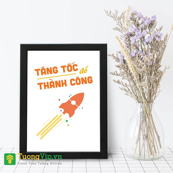 Tranh Để Bàn Tăng Tốc Để Thành Công không