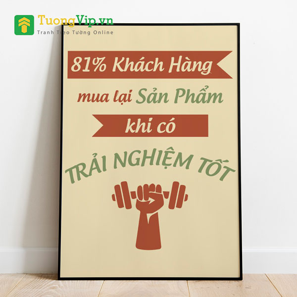 Tranh Treo Tường 81% Khách Hàng Mua Lại Sản Phẩm Khi Có Trải Nghiệm Tốt
