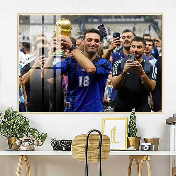 Tranh Treo Tường Cầu Thủ Bóng Đá Lionel Messi 2