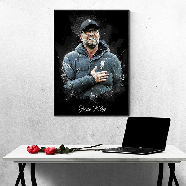 Tranh Treo Tường Huấn Luyện Viên Jurgen Klopp