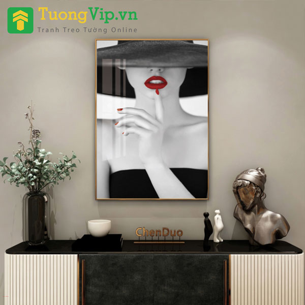 Tranh Treo Tường Cô Gái Nghệ Thuật 25