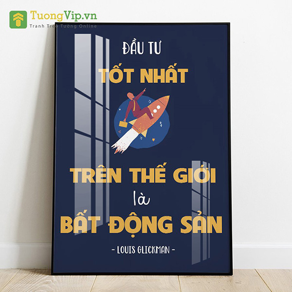 Tranh Treo Tường Đầu Tư Tốt Nhất Trên Thế Giới Là Bất Động Sản