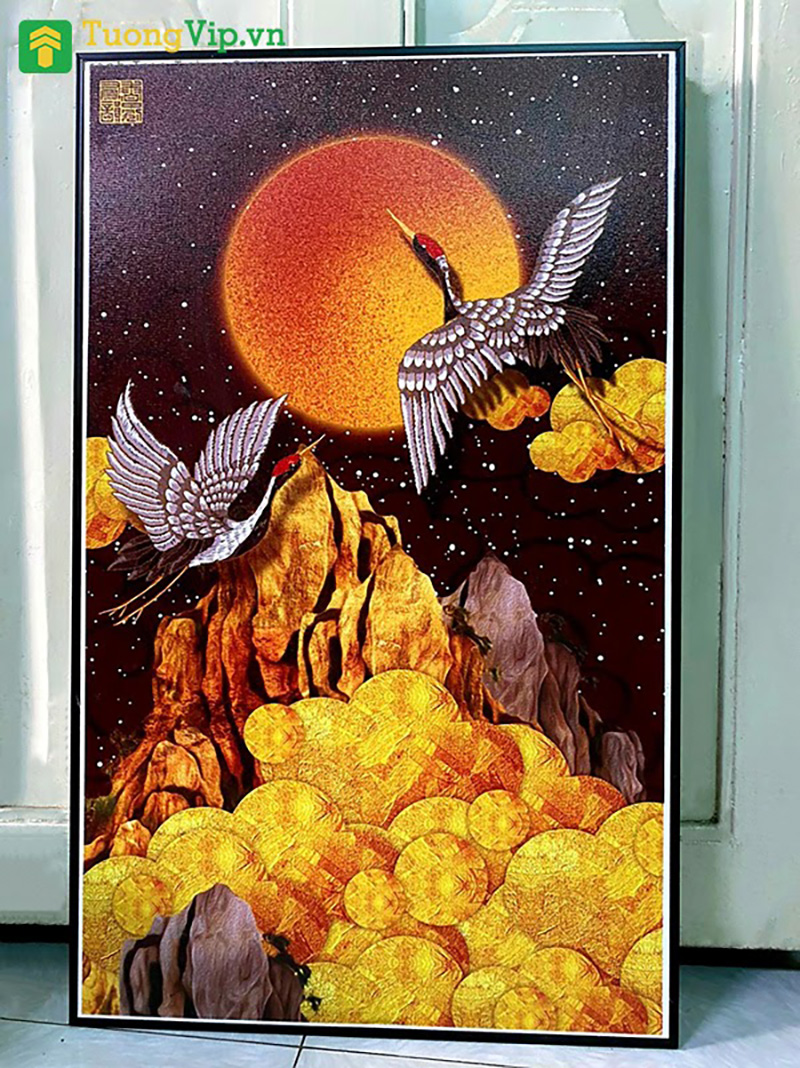 Hình Ảnh Thực Tế Tranh Canvas Treo Tường