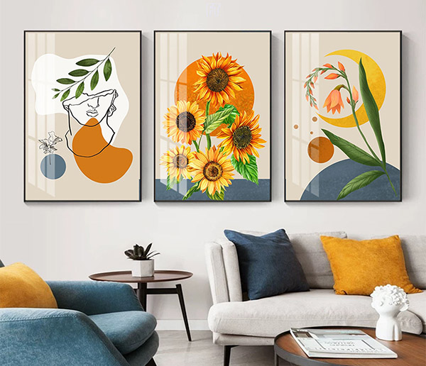 Tranh Treo Tường Hoa Hướng Dương 14