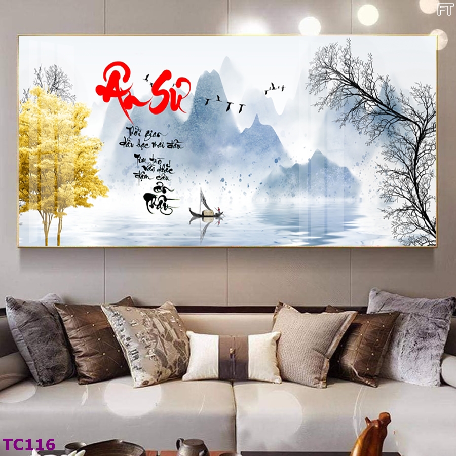 Tranh Treo Tường Ngày Nhà Giáo Việt Nam Chữ Thư Pháp Ân Sư