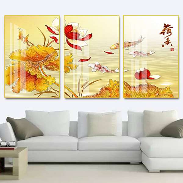 Tranh Treo Tường Ngày Tết Hoa Sen