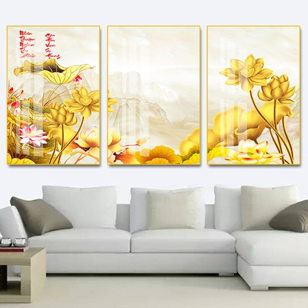 Tranh Treo Tường Ngày Tết Hoa Sen