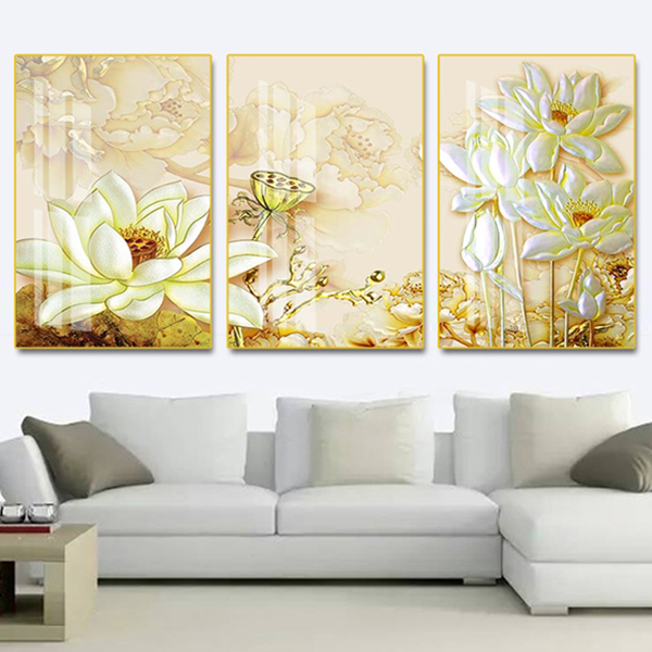 Tranh Treo Tường Ngày Tết Hoa Sen