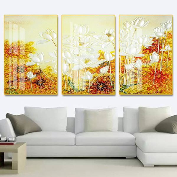 Tranh Treo Tường Ngày Tết Hoa Sen