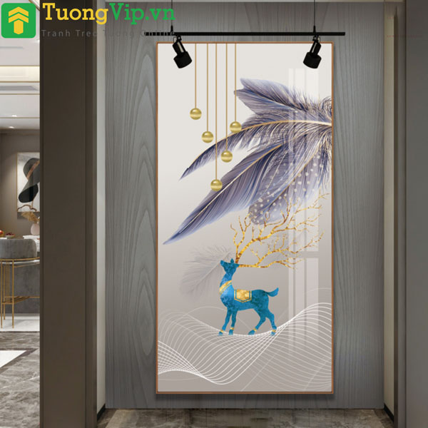 Tranh Treo Tường Nghệ Thuật Lông Vũ