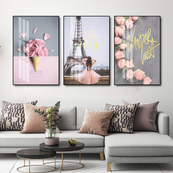 Tranh Treo Tường Paris Lãng Mạn