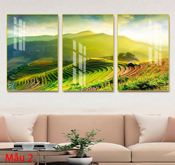Tranh Treo Tường Phong Cảnh Ruộng Bậc Thang
