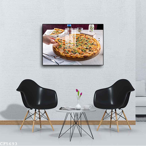 Tranh Treo Tường Pizza Nghệ Thuật