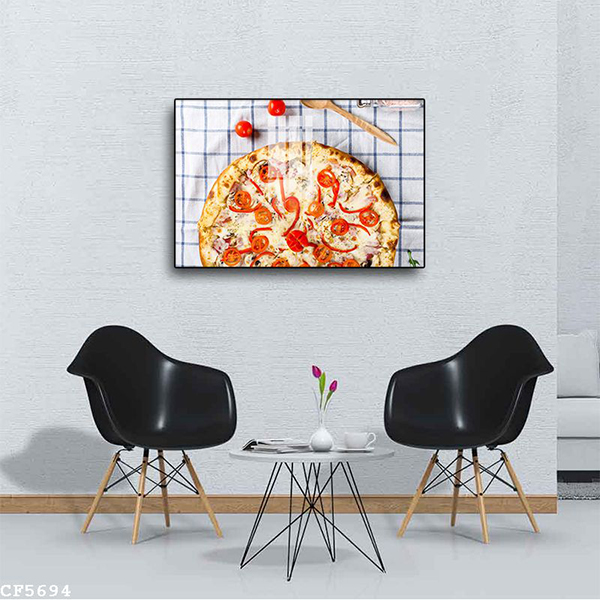 Tranh Treo Tường Pizza Nghệ Thuật