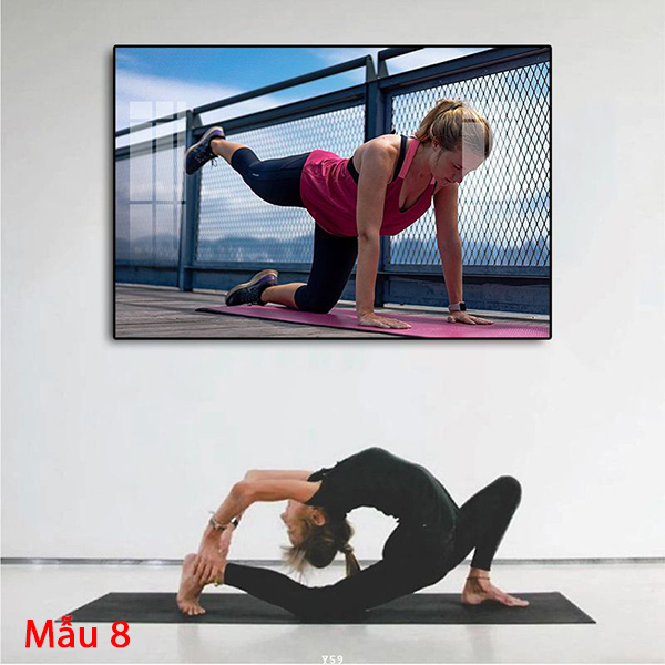 Tranh Treo Tường Trang Trí Phòng Yoga